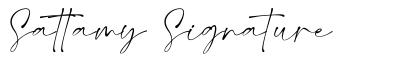 Sattamy Signature шрифт