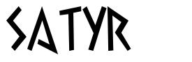 Satyr 字形