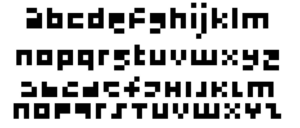 Satzkorn 字形 标本