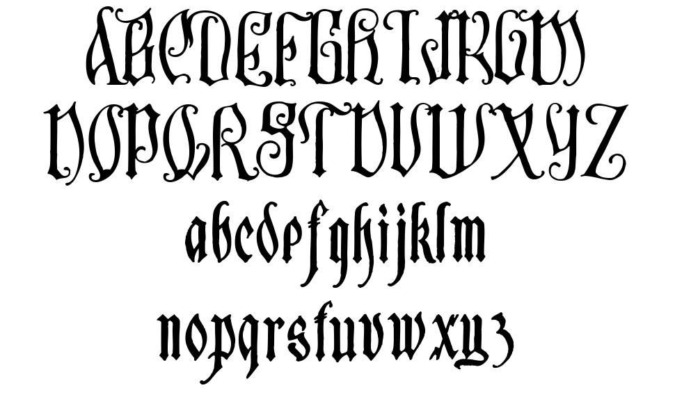 Sauerkraut フォント 標本