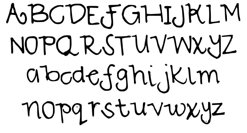 Savannah 字形 标本