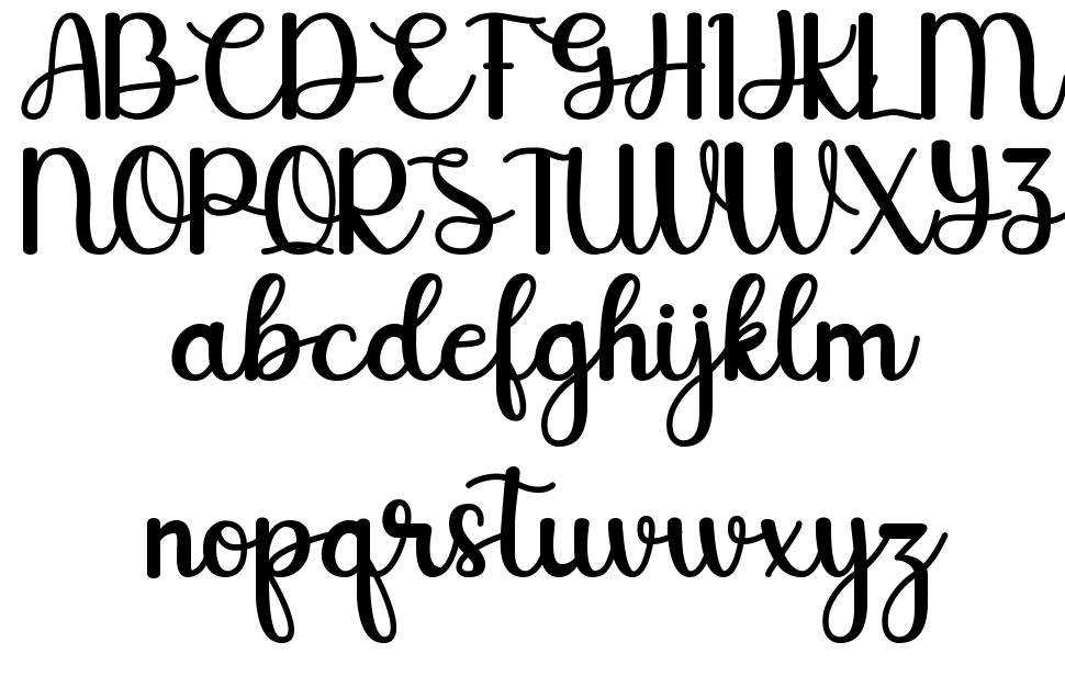 Savira font specimens