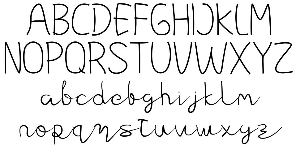 Sawdara font specimens