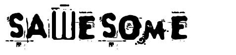 sAWesome font
