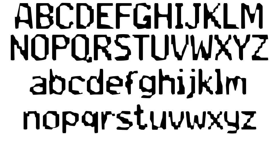 SB Phormic 字形 标本
