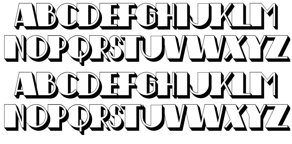 Scar Race font Örnekler