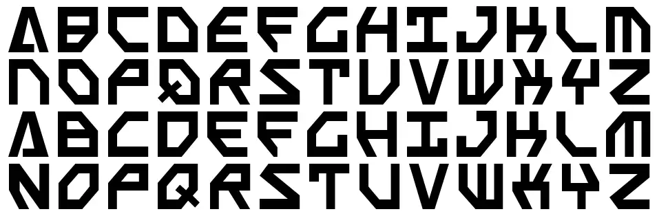 Scarab Scriptfont specimens