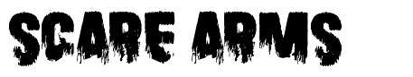 Scare Arms font