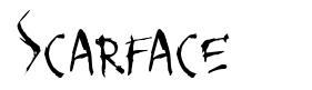 Scarface шрифт