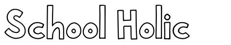 School Holic písmo