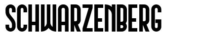 Schwarzenberg шрифт