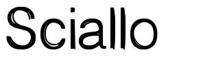 Sciallo шрифт