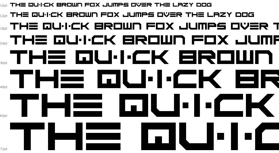 Scifi Adventure font Waterfall