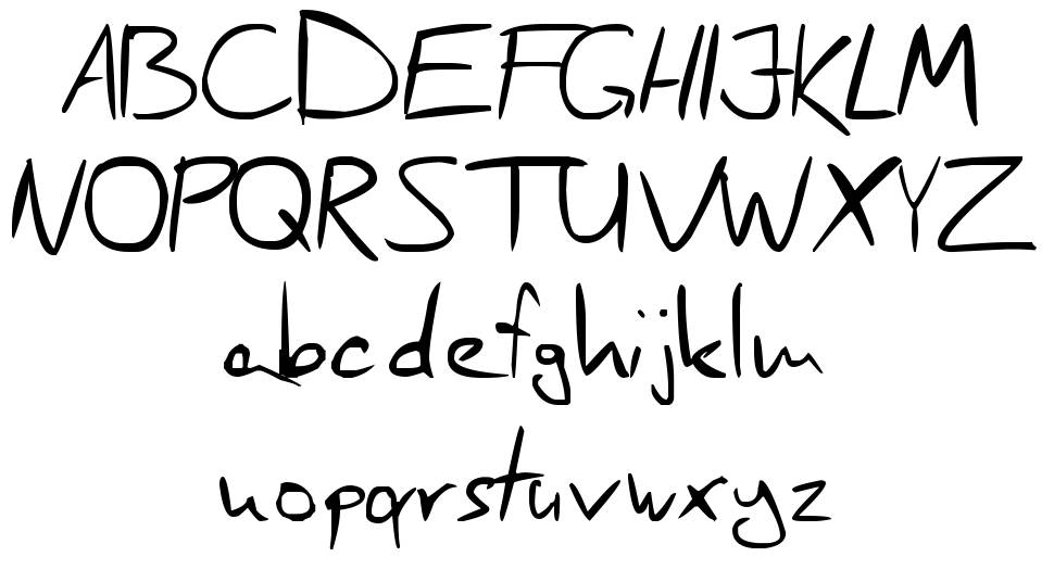 Scrages Handwrite font