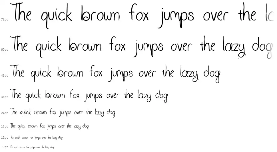 Scranton Fancyfont waterfall