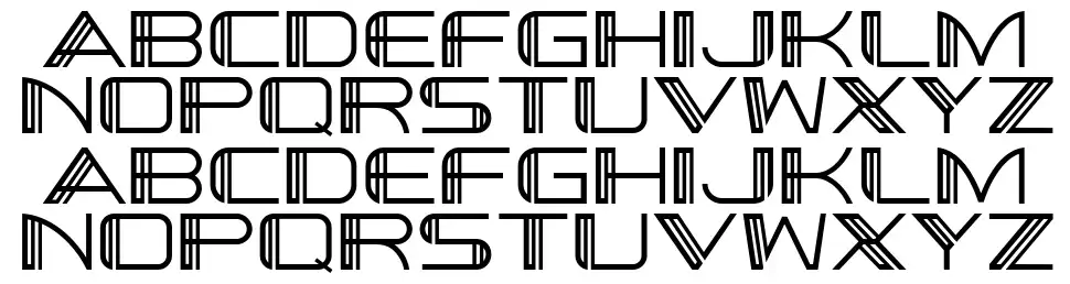 Scutum font specimens