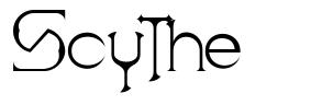 Scythe шрифт