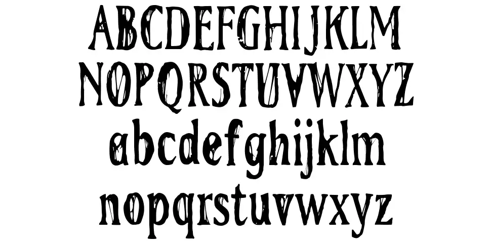 SD Haunted House font by Suhee Hwang FontRiver