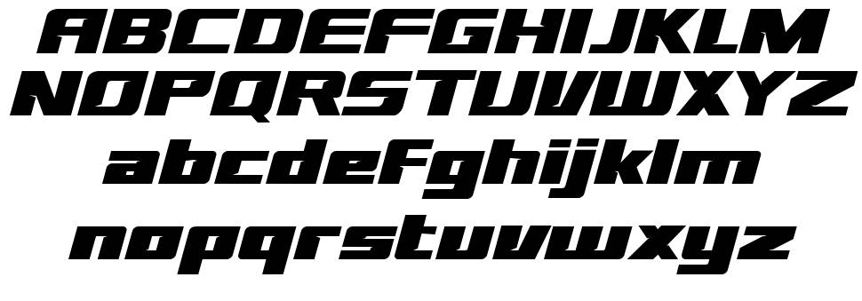 SD Prostreet font specimens