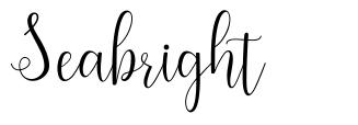 Seabright шрифт