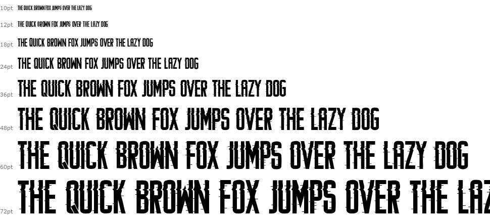 Searching For Signal font Waterfall