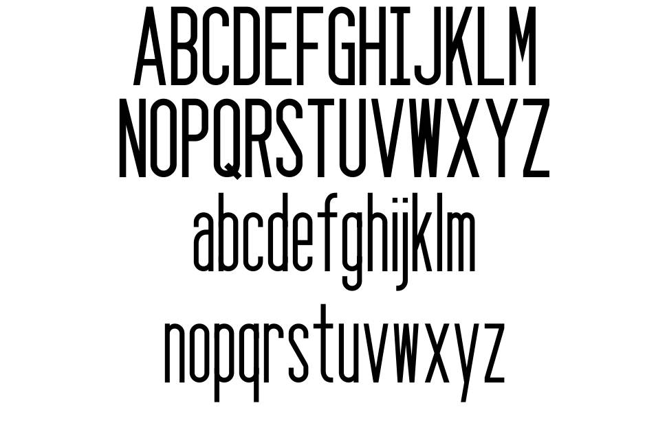 Seattle Sans 字形 标本