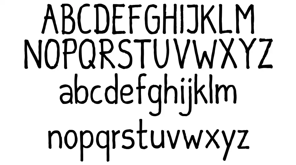 Sebastian Informalfont specimens
