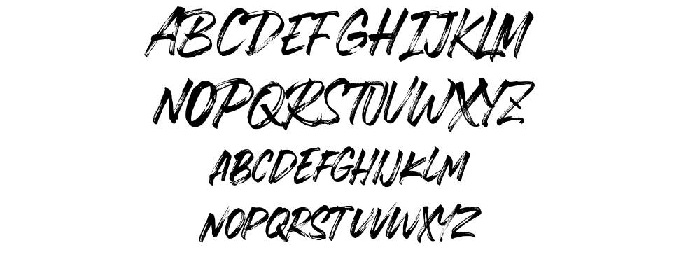 Seblaque フォント 標本
