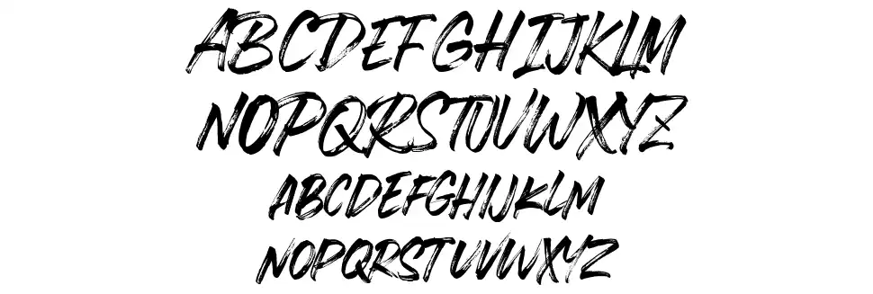Seblaquefont specimens