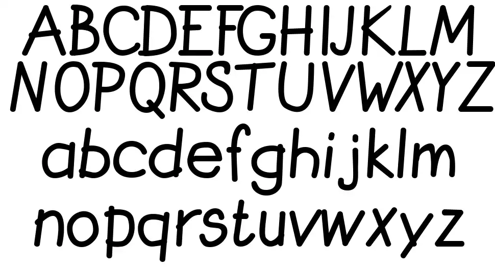 Sebran 3font specimens