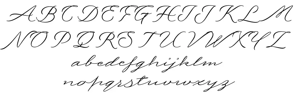 Second Lesson font Örnekler