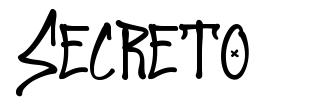 Secreto font