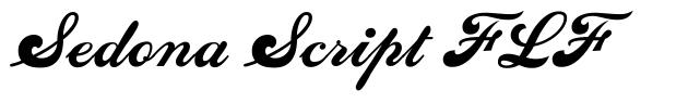 Sedona Script FLF шрифт