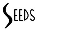 Seeds шрифт