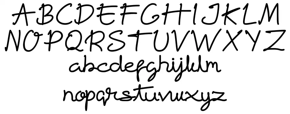 Sefiya font specimens