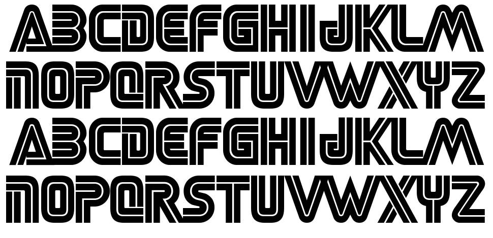 Sega Logo Font font specimens
