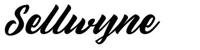 Sellwyne шрифт