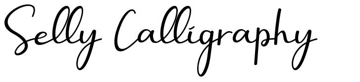 Selly Calligraphy písmo