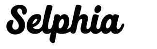 Selphia шрифт