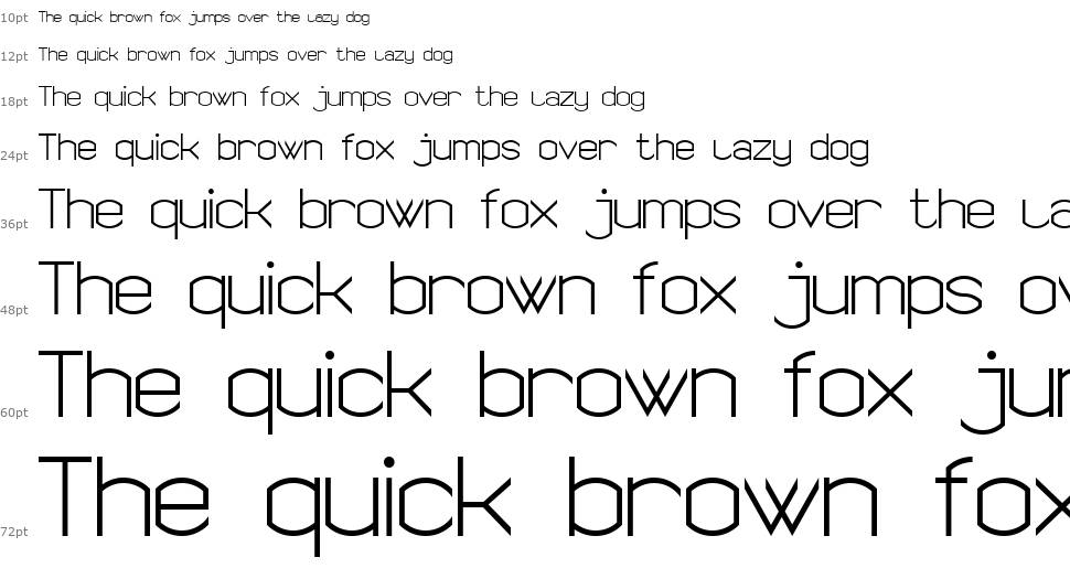 Semi Rounded Sans Serif 7 шрифт Водопад