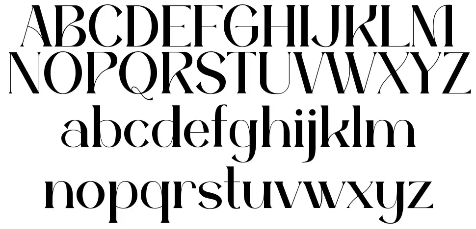 Senandya Specimen Senandyafont specimens