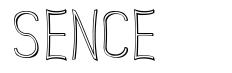 Sence font