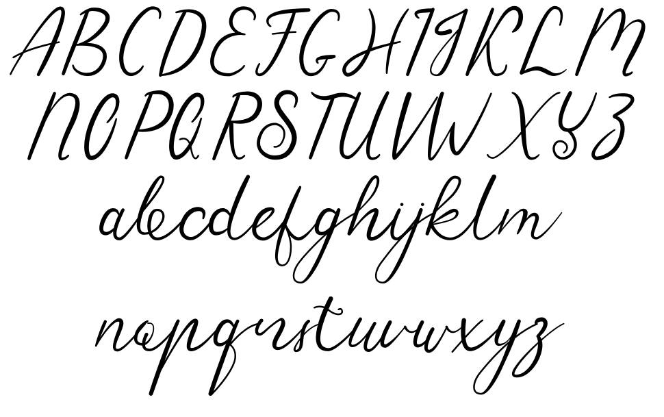 Sensitype font specimens