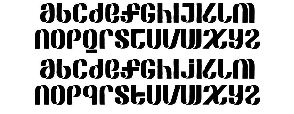 Sepagan font specimens