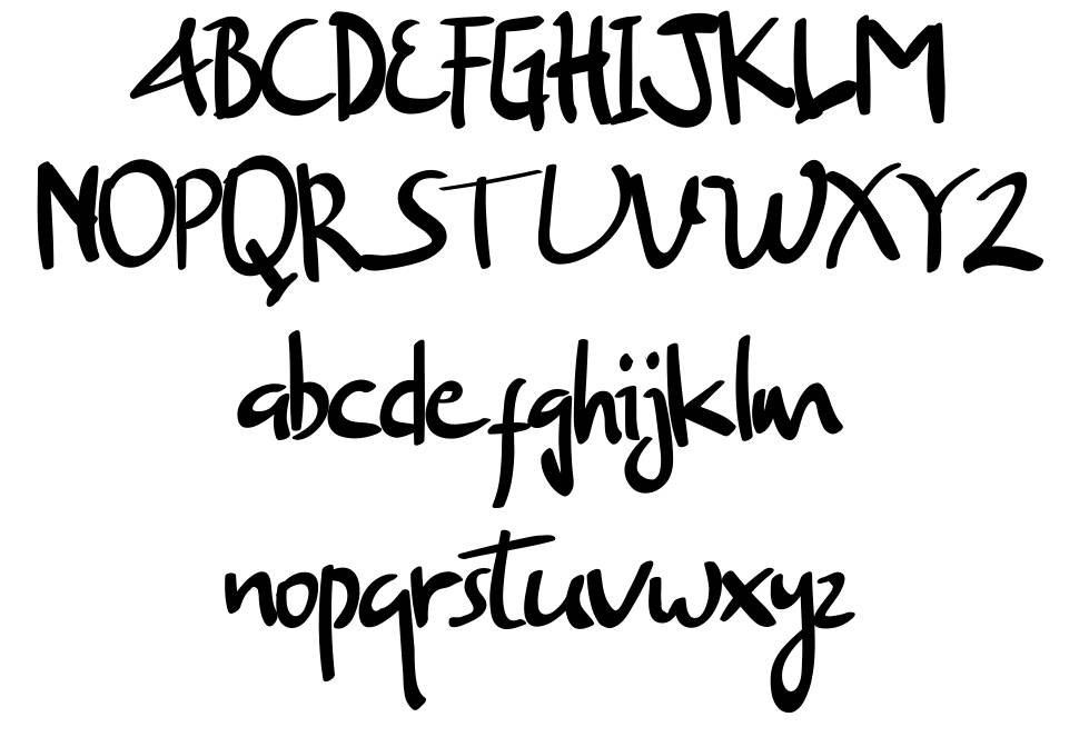 Separate font Örnekler