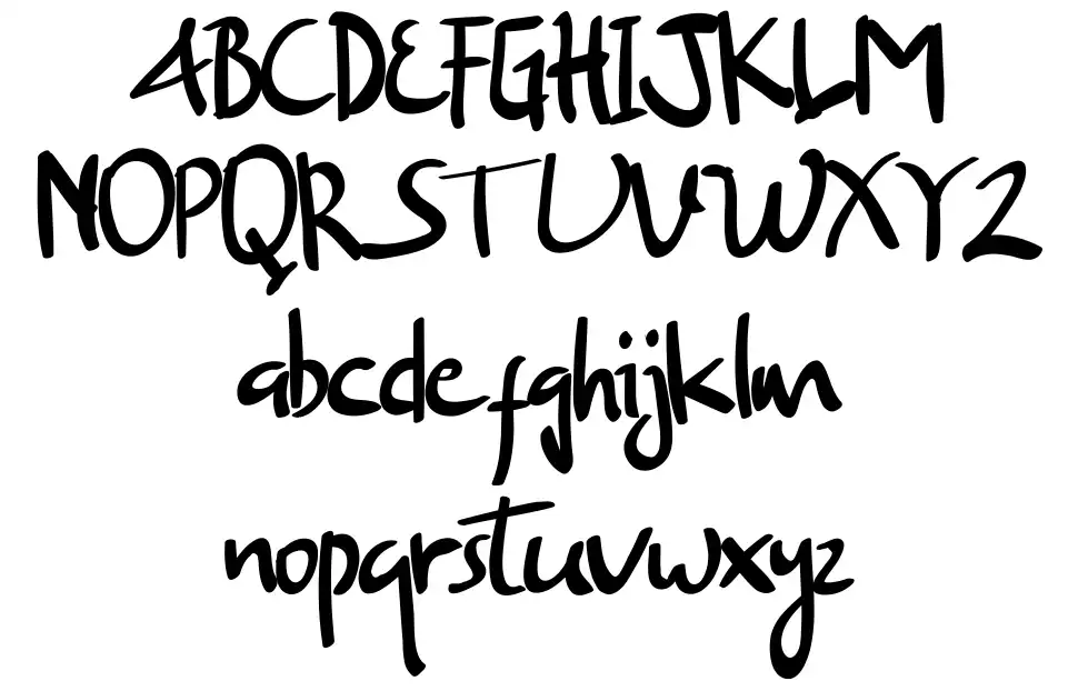 Separate font Örnekler