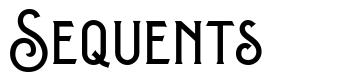 Sequents font