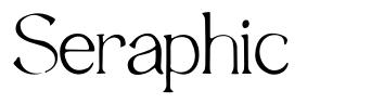 Seraphic шрифт