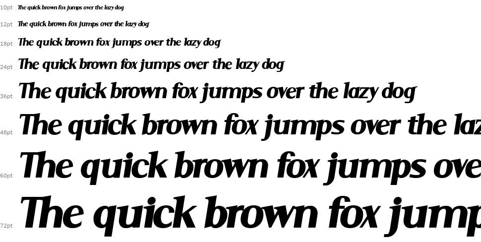 Serif шрифт Водопад