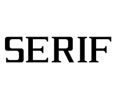 Serif